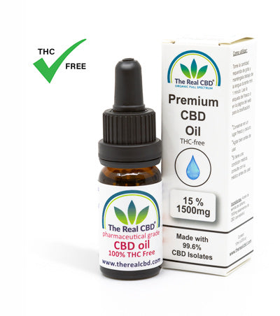 Aceite de CBD 15% – sin THC The Real CBD | NaturaPoint
