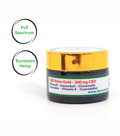 Bálsamo de 300mg CBD The Real CBD | NaturaPoint