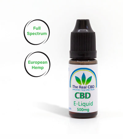 CBD E-Líquido – 500mg The Real CBD | NaturaPoint