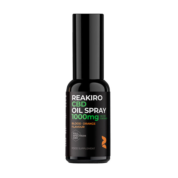 Spray de CBD 1000mg Sabor Naranja Sangre - Espectro Completo Reakiro | NaturaPoint