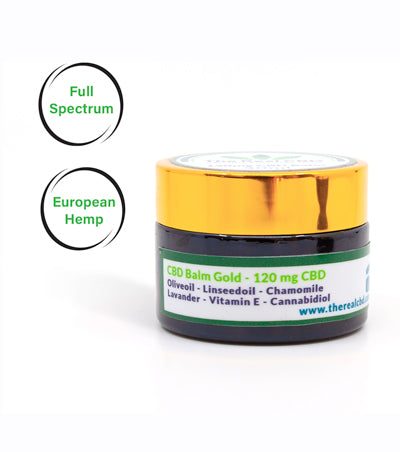 Bálsamo de 120 mg CBD The Real CBD | NaturaPoint