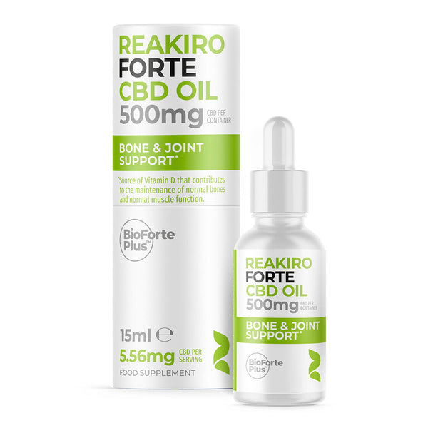 Forte CBD Bone & Joint Support 500mg 15ml Reakiro | NaturaPoint