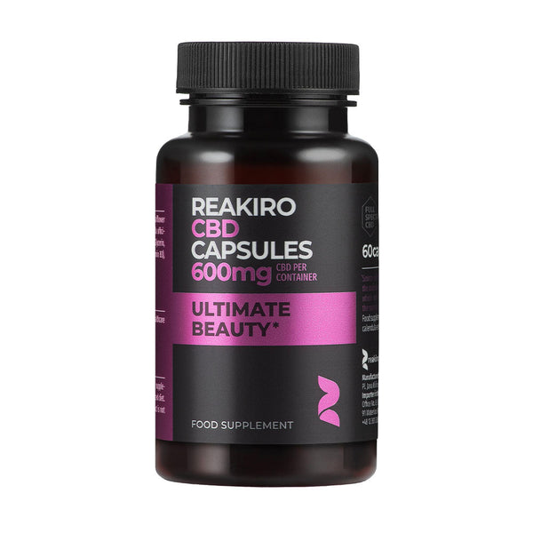 Cápsulas de CBD Belleza Suprema 600mg Reakiro | NaturaPoint