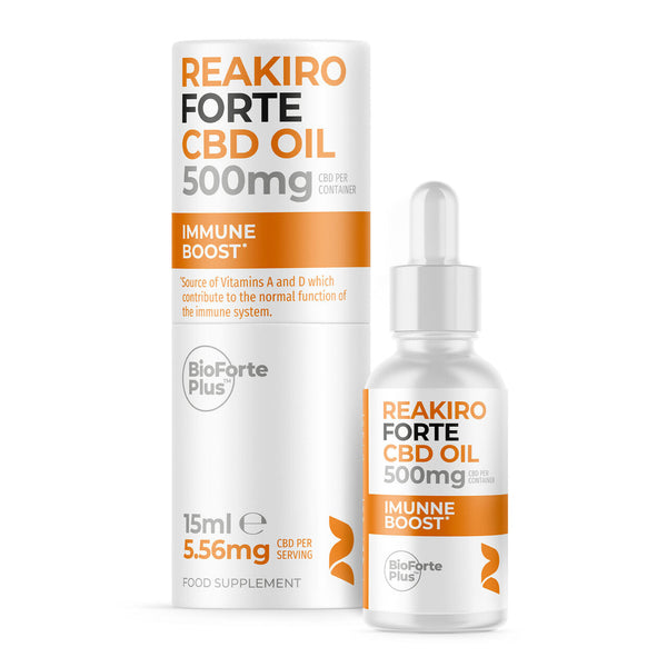 Forte CBD Immune Boost 500mg 15ml Reakiro | NaturaPoint
