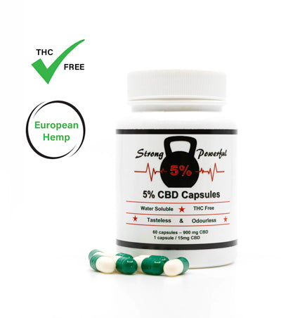 Capsulas de CBD para Atletas The Real CBD | NaturaPoint