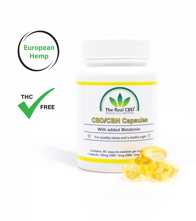 Cápsulas de CBD/CBN The Real CBD | NaturaPoint
