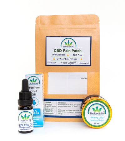 Pack CBD alivio del Dolor Plus The Real CBD | NaturaPoint