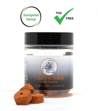 Golosinas con CBD para Mascotas – Sabor a Vacuno The Real CBD | NaturaPoint