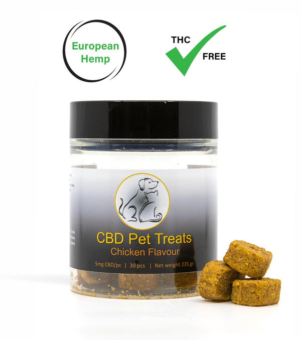 Golosinas con CBD para Mascotas – Sabor Pollo The Real CBD | NaturaPoint