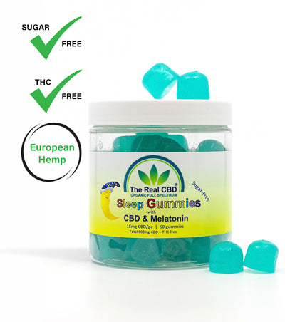 Gominolas CBD para el Sueño – Sin azúcar – Apto para veganos The Real CBD | NaturaPoint