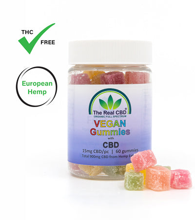Gominolas Veganas con CBD The Real CBD | NaturaPoint